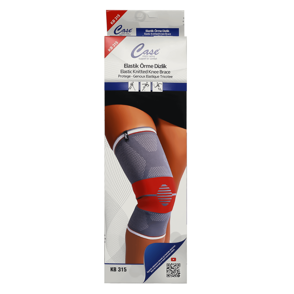 CASE  ELASTIC KNITTED KNEE BRACE KB 315-1