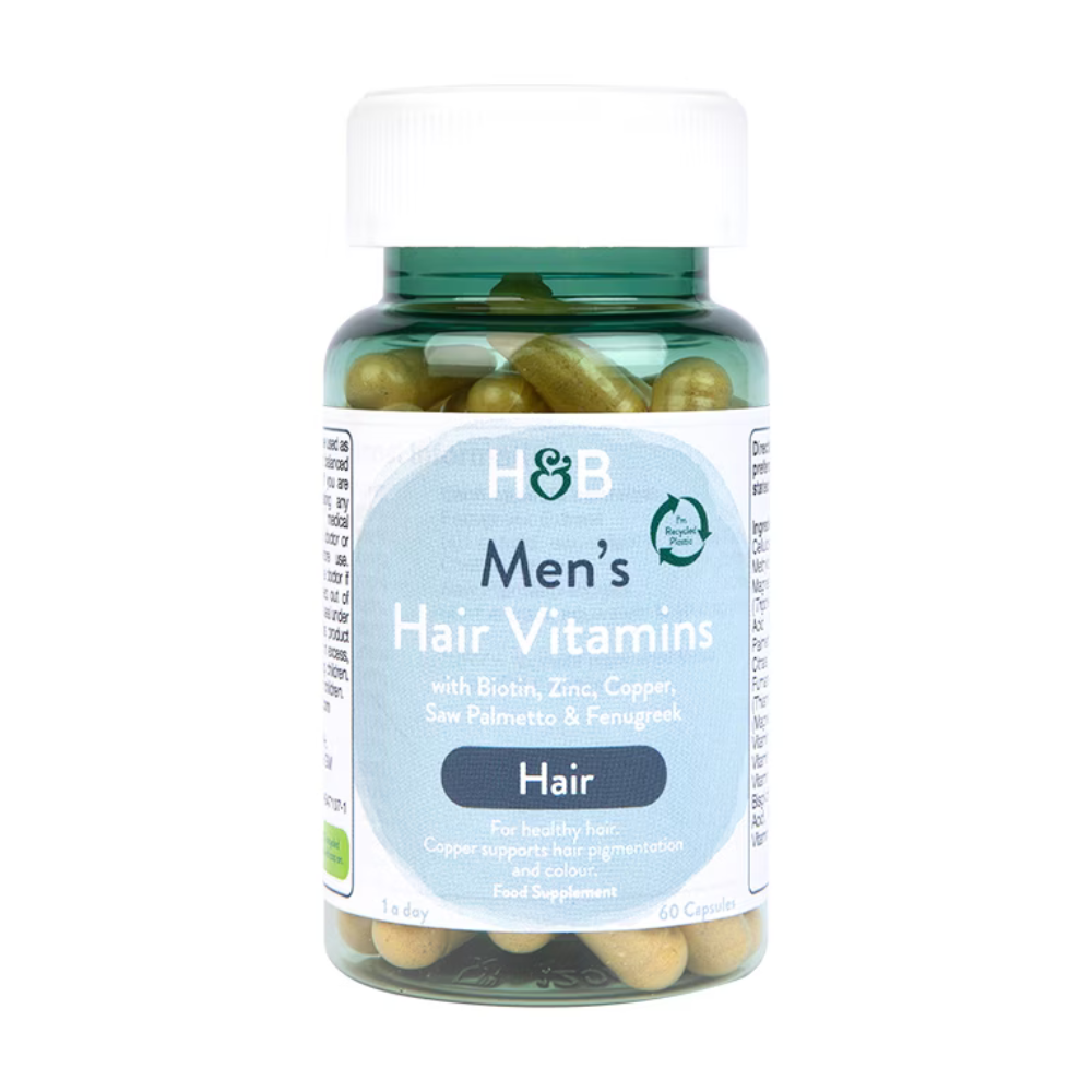 HOLLAND BARRETT MEN'S HAIR VITAMIN CPS A60-1