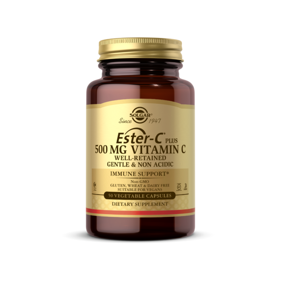SOLGAR ESTER-C PLUS 500 MG CAPS A50-1