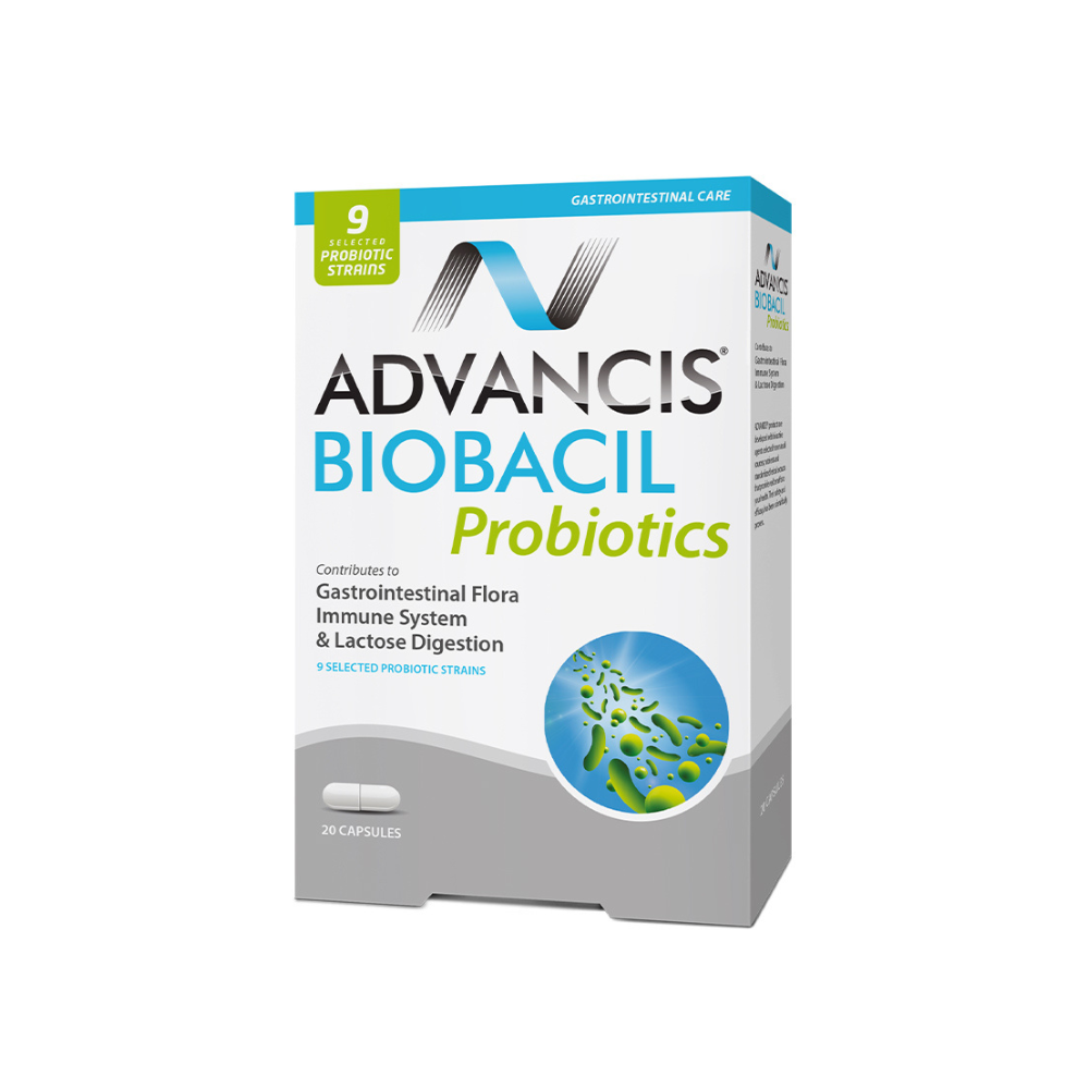 ADVANCIS BIOBACIL PROBIOTICS CPS A20-1