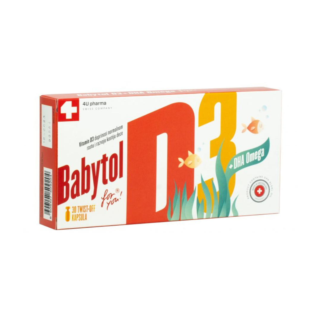 BABYTOL D3+DHA+OMEGA CPS A30-1