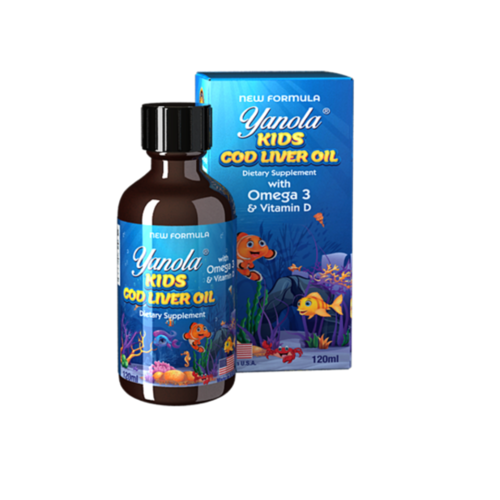YANOLA KIDS COD LIVER OIL SIR 120ML-1
