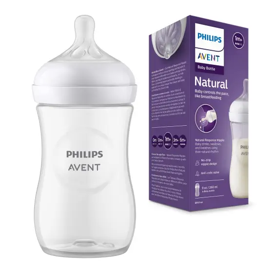 AVENT NATURAL RESPONSE WHITE 260ML 1M+ photo 1