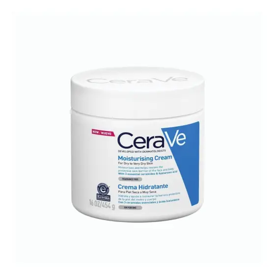 CERAVE MOISTURISING CREAM FOR DRY SKIN 454G photo 1