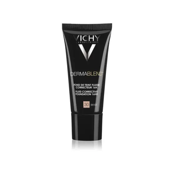 VICHY DERMABLEND FLUID CORRECTIVE FOUNDATION BEIGE 30 30ML photo 1
