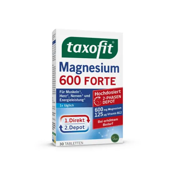 TAXOFIT MAGNESIUM 600MG FORTE TBL A30 photo 1