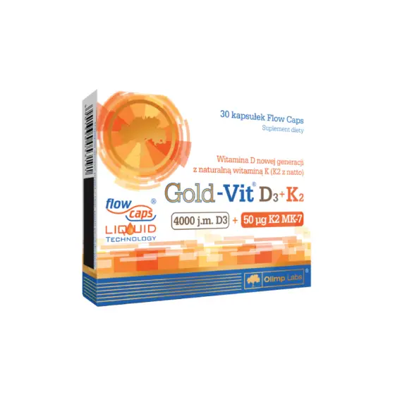GOLD VIT D3 4000 UI + K2 CPS A30 photo 1