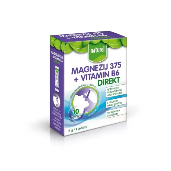 MAGNEZIJ 375MG+B6 DIRECT A10 photo 1