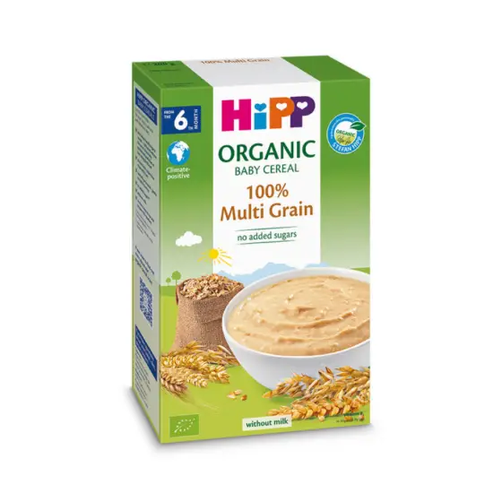 HIPP ORGANIC 100% MULTI GRAIN 6M+ 200G photo 1