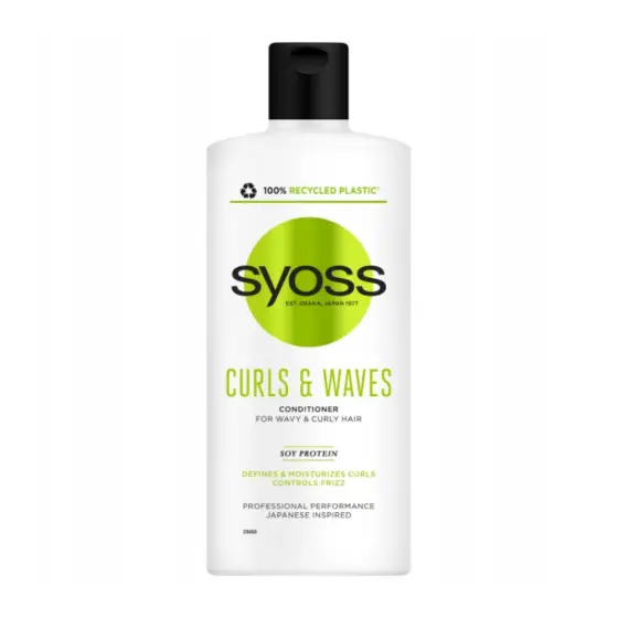 SYOSS CURLS & WAVES SHAMPOO 440ML photo 1